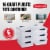 Rubbermaid Cleverstore 16 Quart Plastic Storage Tote Container with Lid (6 Pack) Perspective: top