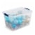 Rubbermaid® Cleverstore Plastic Storage Tote Containers with Lid Perspective: top