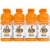 Gatorade® Zero Sugar Orange Sports Drink Multipack Bottles Perspective: top