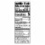 Gatorade® Gatorlyte® Blue Glacier Freeze Sports Drink Bottle Perspective: top