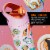 Gatorade® Gx Kids Pink Sticker Stainless Steel Water Bottle Perspective: top