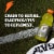 Gatorade Midnight Ice Sports Drink Bottle Perspective: top