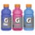 Gatorade® Purple Red Blue Sports Drink Mini Variety Pack Bottles Perspective: top
