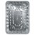 Handi-foil® Cook-n-Carry® Roaster Baker Disposable Pans & Lids - Silver Perspective: top