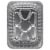 Handi-foil® Cook-n-Carry® Medium Rack Roaster Disposable Pan & Lid Perspective: top
