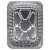 Handi-foil® Cook-n-Carry® Medium Rack Roaster Disposable Pan & Lid Perspective: top