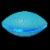 Baden Foam LED Football - Blue Perspective: top