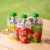 Beech-Nut Fruities On-The-Go Apple Mango & Carrot Puree Stage 2 Baby Food Perspective: top