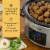 Crock-Pot 4 Quart Stainless Steel Cook & Carry Programmable Slow Cooker with Lid Perspective: top