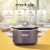 Crock-Pot Manual Design Series 4.5 Quart 3 Setting Slow Cooker, Cafe Mocha Perspective: top