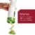 Zyliss® Spiralizer - White/Green Perspective: top