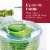 Zyliss Easy-Spin Salad Spinner - Green Perspective: top