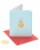 Papyrus #45 Birthday Card (Best Birthday Ever Cupcake) Perspective: top