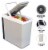 Koolatron Space Saving 12V Travel Cooler Perspective: top