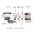 Kenmore Elite Ovation 5 Quart Stand Mixer - Metallic Gray Perspective: top