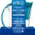 Brita Large Lake Blue Stream Water Fitler Pitcher with Stream Filter Perspective: top