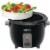Salton 6-Cup Automatic Rice Cooker RC1653 Perspective: top