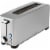 Salton 2-Slice Stainless Steel Long Slot Toaster ET1816 Perspective: top