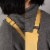 Now Designs Lemon Yellow Cotton Kitchen Chef's Apron Perspective: top