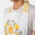 Now Designs Classic Bees Kitchen Apron for Women Perspective: top