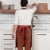 Now Designs Unisex Adjustable Cotton Buffalo Check Kitchen Apron Perspective: top
