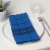 Now Designs Second Spin Plaid Napkin Indigo - Blue Perspective: top