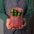 Ecologie Reusable Natural Beeswax Red Food Sandwich Wraps Perspective: top