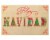 American Greetings Spanish Christmas Card (Feliz Navidad) Perspective: top