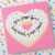 American Greetings Valentine’s Day Card (Donut) Perspective: top