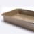 Cuisipro 13.5 x 9.5-Inch Rectangular Steel Nonstick Roasting Pan Perspective: top