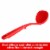 Betty Crocker Silicone 13 Inch Ladle, Red Perspective: top