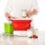 Cuisipro Collapsible Yogurt Maker, Red Perspective: top