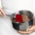 Cuisipro Silicone Spatula, 11.5-Inch, Red Perspective: top