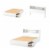 South Shore Reevo Full Storage Bed in White Perspective: top