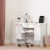Tiara Makeup Desk-Pure White-South Shore Perspective: top