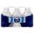 Pure Life Purified Water Perspective: top