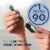 Oral-B 1000 Cross Action Rechargeable Black Electric Toothbrush Perspective: top