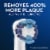 Oral-B Precision Clean Electric Toothbrush Replacement Brush Heads Perspective: top