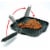 Starfrit 10 x 10 in. Grill Pan with Foldable Handle Perspective: top