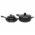 Simplicity 5-Piece Cookware Set with Bakelite® Handles Perspective: top