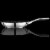 Starfrit 034609-004-0000 9.5 in. Non-Stick Fry Pan with Stainless Steel Handle, Silver Perspective: top