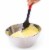 Starfrit 092959-006-0000 Silicone Spatula with Whisk Cleaner Perspective: top