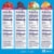 Pedialyte® Electrolyte Powder Packets Variety Pack Perspective: top