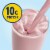 Glucerna Creamy Strawberry Ready-to-Drink Nutrition Shakes Perspective: top