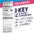 Pedialyte® Fast Hydration Strawberry Electrolyte Solution Drink Perspective: top