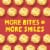 Bagel Bites Three Cheese Mini Pizza Bagel Frozen Snacks Perspective: top