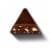 Toblerone Dark Chocolate Bar With Honey And Almond Nougat Perspective: top