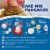 Reddi Wip Extra Creamy Whipped Topping Perspective: top