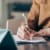BIC® Glide™ Ultra Comfort Ball Point Pen - Black Perspective: top