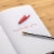 BIC® Cristal® Xtra Smooth Medium Ball Point Pens - Red Perspective: top